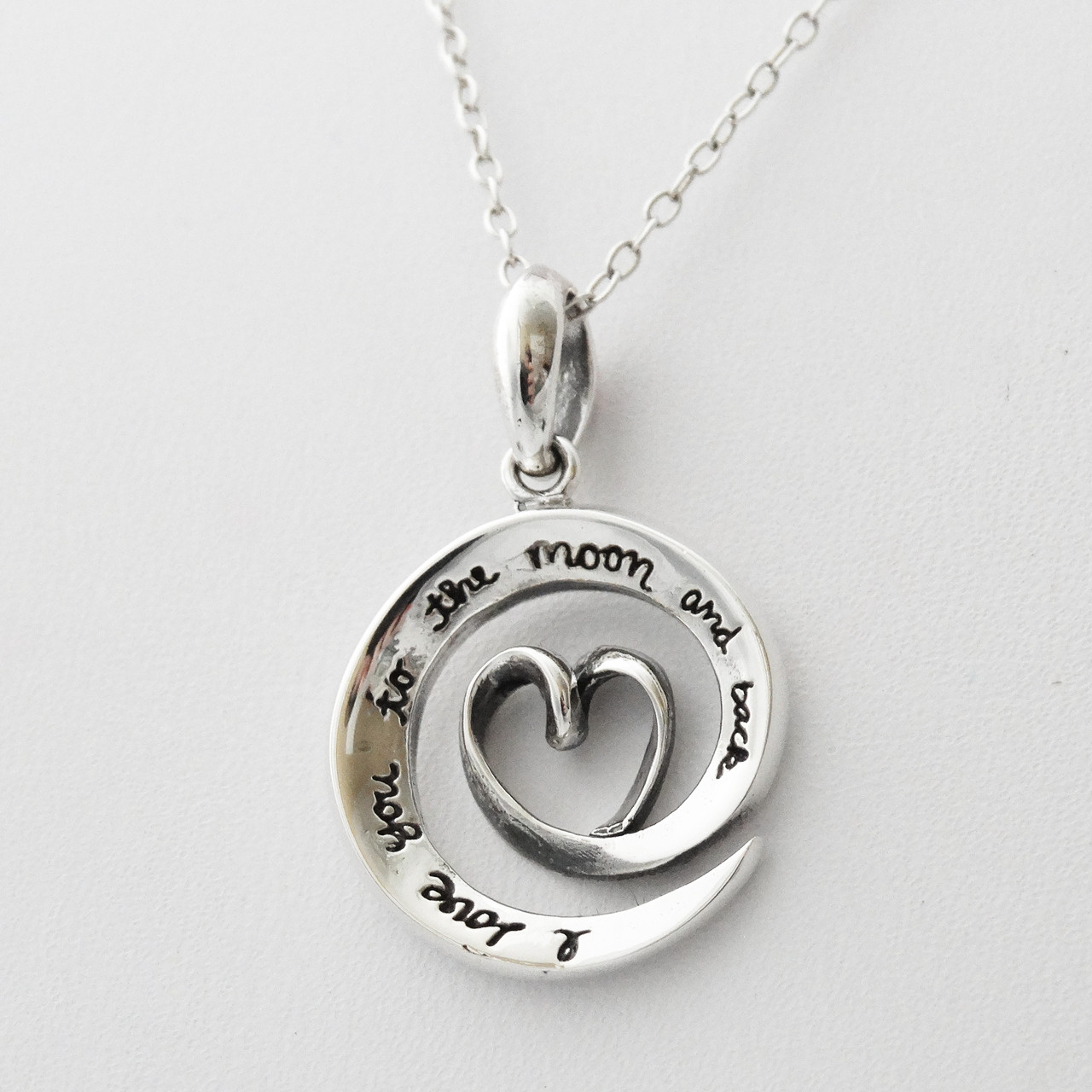 To the Moon & Back Necklace - Luna & Stella